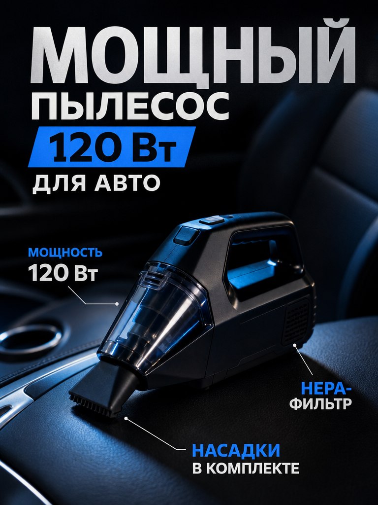 Автопылесос — Техно тёмный
